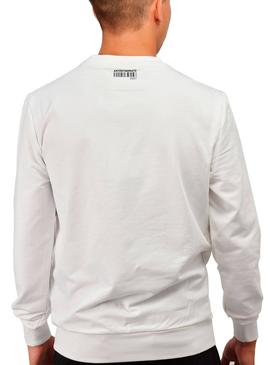 Sudadera Antony Morato Logo Blanco Para Hombre