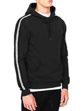 Sudadera Antony Morato Banda Negro Para Hombre