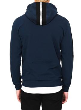 Sudadera Antony Morato Banda Azul Para Hombre