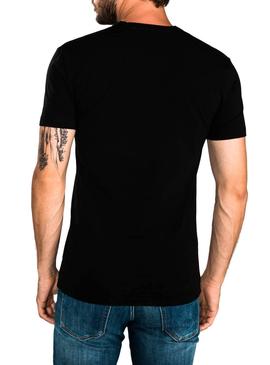 Camiseta Antony Morato Pico Negro Para Hombre