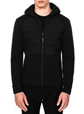 Sudadera Antony Morato Combinada Negro Para Hombre