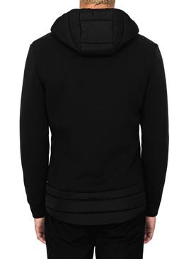 Sudadera Antony Morato Combinada Negro Para Hombre