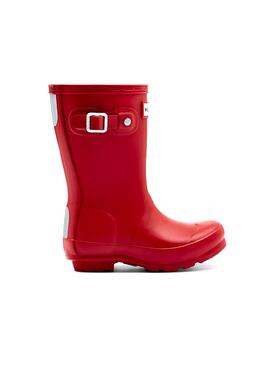 Bota Hunter Little Original Rojo