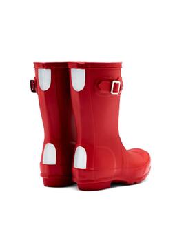 Bota Hunter Little Original Rojo