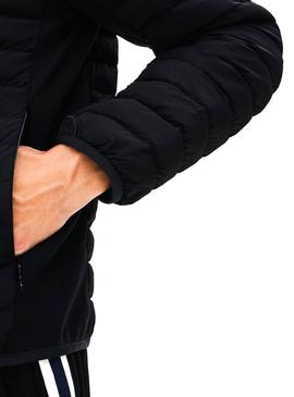Chaqueta Lacoste Acolchada Negro Hombre