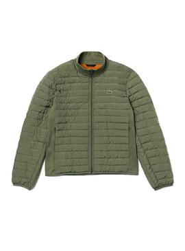Chaqueta Lacoste Acolchada Verde Hombre 