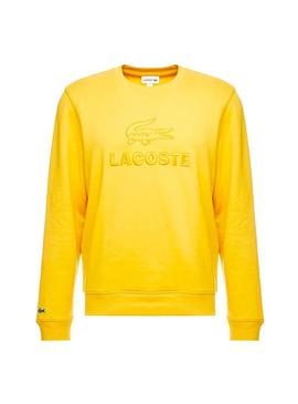 Sudadera Lacoste SH8546 Amarilla Hombre