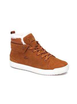 Botines Lacoste Explorateur Camel Hombre