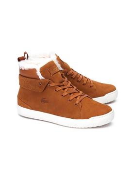 Botines Lacoste Explorateur Camel Hombre