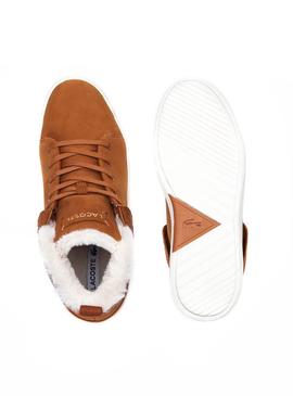 Botines Lacoste Explorateur Camel Hombre