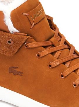 Botines Lacoste Explorateur Camel Hombre