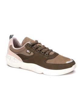 Zapatillas Lacoste Wildcard Marron Hombre