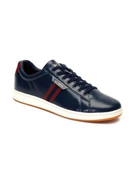 Zapatillas Lacoste Carnaby Evo Marino Hombre 