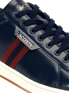 Zapatillas Lacoste Carnaby Evo Marino Hombre 