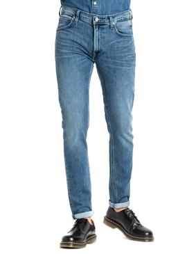 Pantalon Vaquero Lee Luke Mid Denim Hombre