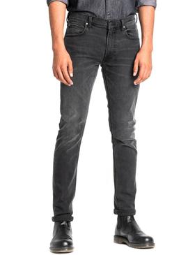 Pantalon Vaquero Lee Luke Gris Hombre