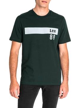 Camiseta Lee Tech Verde Hombre