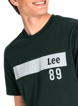 Camiseta Lee Tech Verde Hombre