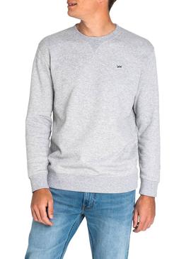 Sudadera Lee Basic Gris Hombre