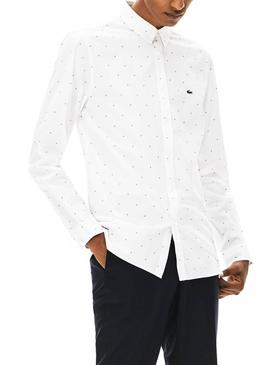 Camisa Lacoste CH0001 Blanca Hombre