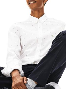 Camisa Lacoste CH0001 Blanca Hombre