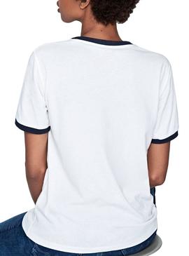 Camiseta Pepe Jeans Mila Blanco Mujer