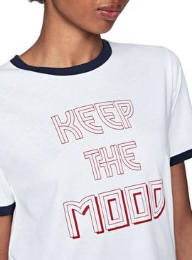 Camiseta Pepe Jeans Mila Blanco Mujer