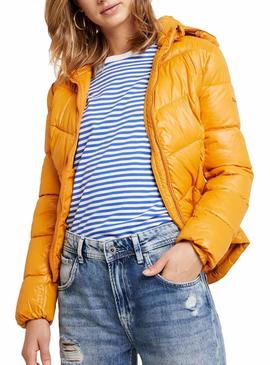 Cazadora Pepe Jeans Mostaza Mujer