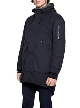 Parka Pepe Jeans Cullen Azul Hombre