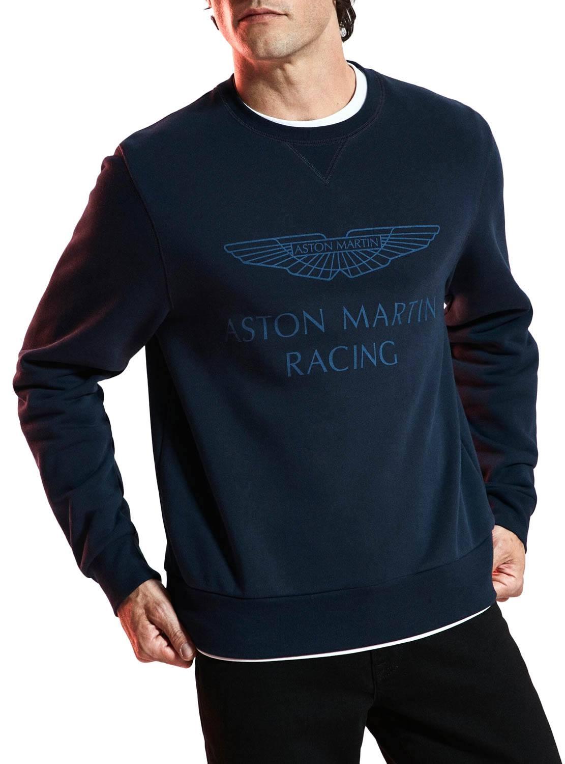 Sudadera Hackett Gris Aston Martin Racing Para Hombre