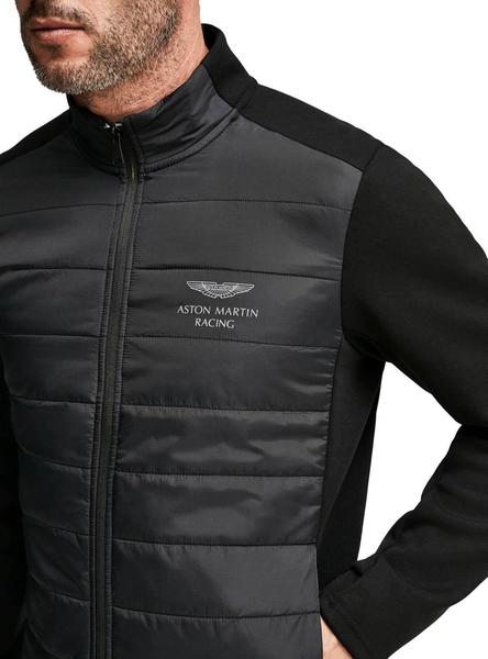 Cazadora Hackett Aston Martin Racing Negro Hombre