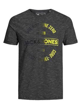 Camiseta Jack and Jones Comick Negro Hombre