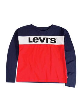 Camiseta Levis Dropped Colorblock Niño