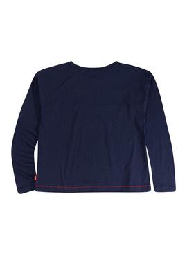 Camiseta Levis Dropped Colorblock Niño