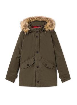 Parka Hackett Arctic Verde Niño