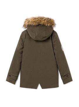 Parka Hackett Arctic Verde Niño