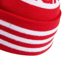 Gorro Adidas Jacquard Rojo Niño y Niña