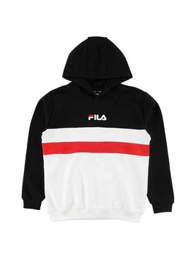 Sudadera Fila Logo Negro Niño