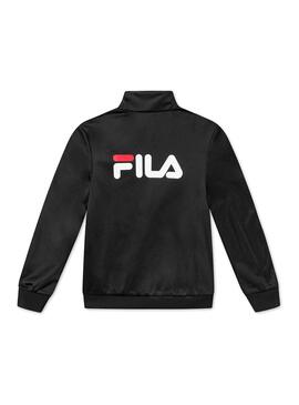 Chaqueta Fila Classic Zip Negro Niño y Niña