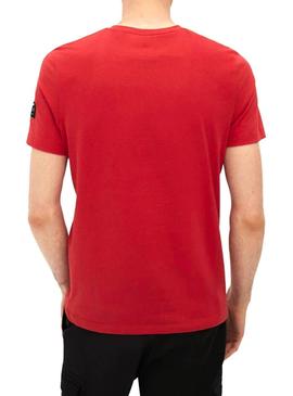 Camiseta Ecoalf Natal Great Rojo Hombre