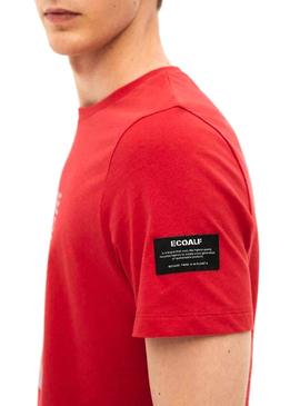 Camiseta Ecoalf Natal Great Rojo Hombre