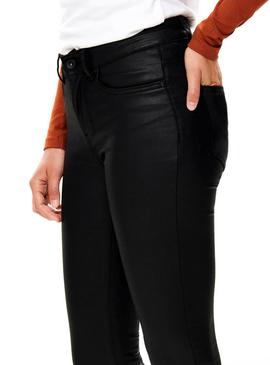 Pantalon Only Fhush Negro Mujer