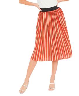 Falda Only Sway Naranja Mujer