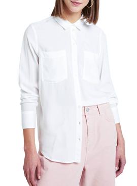 Camisa Only Frita Blanco Mujer