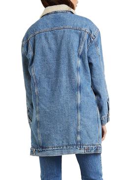 Cazadora Vaquera Levis New Lenghen Sher Para Mujer