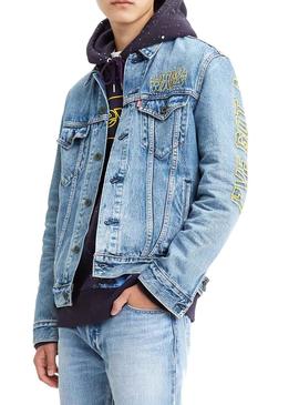 Cazadora Levis Star Wars Trucker Denim Para Hombre