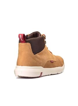 Botas Levis Alpine Nubuck Camel Para Hombre