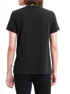 Camiseta Levis Star Wars Stormtroop Negro para Mujer