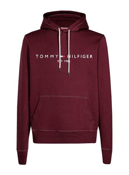 Sudadera Tommy Hilfiger Logo Hoody Marrón Hombre