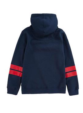 Sudadera Levis Diagonal Marino Niña y Niño